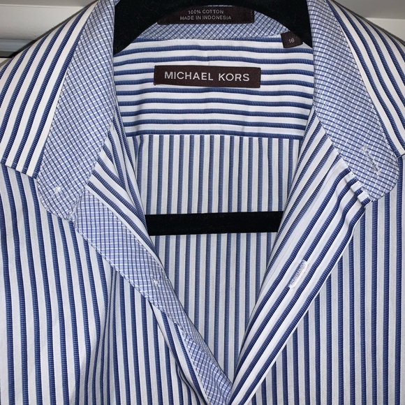 Michael Kors Boys Dress Shirt - Picture 3 of 8